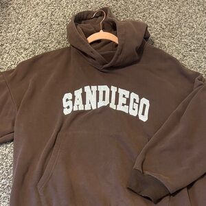 San Diego Brown Hoodie